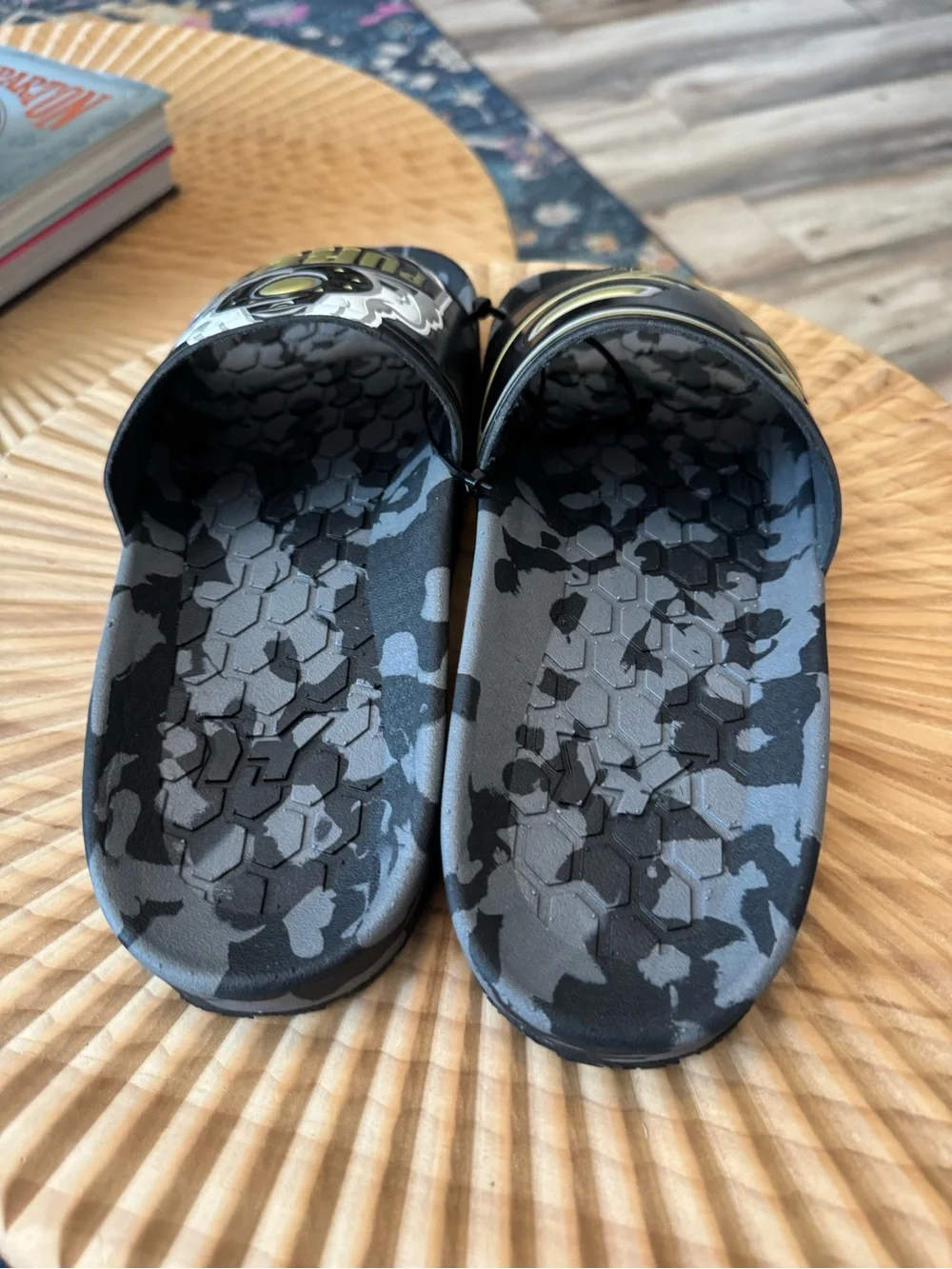 Purdue University Boilermakers HYPD Slydr Sports Sandals Slides Shower Beach